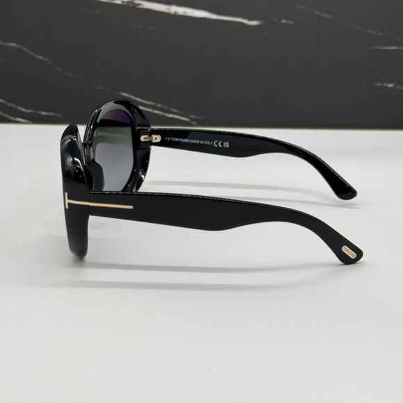 NEW TOM FORD TF1011 01B WOMEN SUNGLASSES TOM FORD GEORGIA-02 FT1011/S 01B - Picture 6 of 11